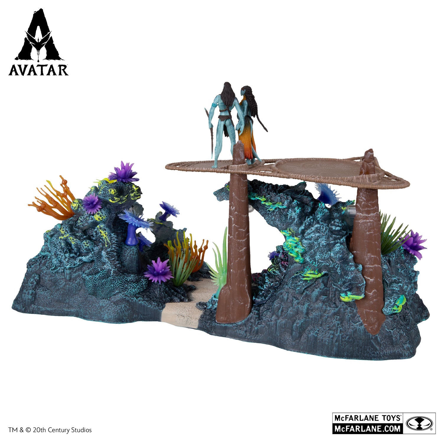 Avatar 2, récif de Metkayina McFarlane de dos