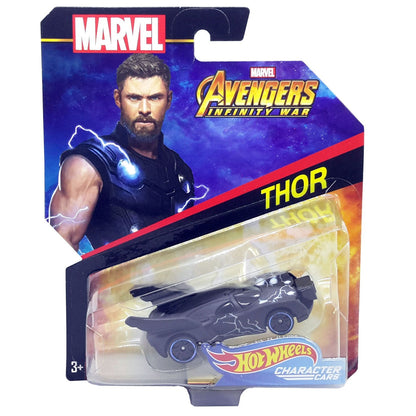 Avengers Infinity War auto Hot Wheels Thor de face 