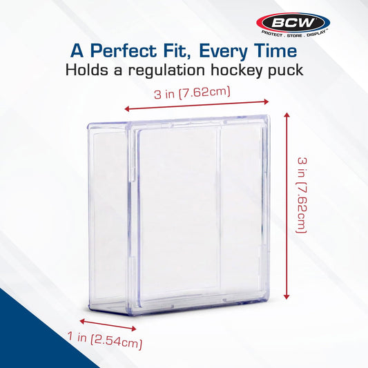 BCW, boite carrée pour rondelle de hockey (1-PH)