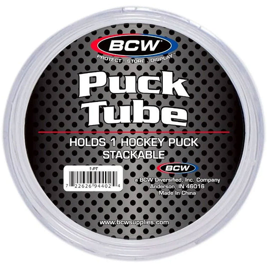 BCW, boite ronde pour rondelle de hockey (1-PT)