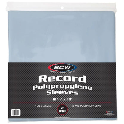 BCW, pochette disque 33 T, paquet de 100 (1-RSLV)