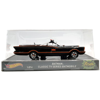 Batman Classic TV Series Batmobile 1:24 par Hot Wheels de profil