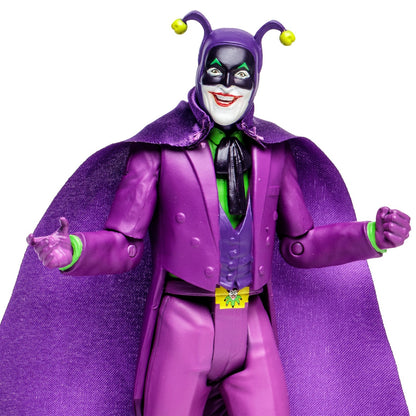 DC Retro Batman 1966 figurine The Joker en gros plan