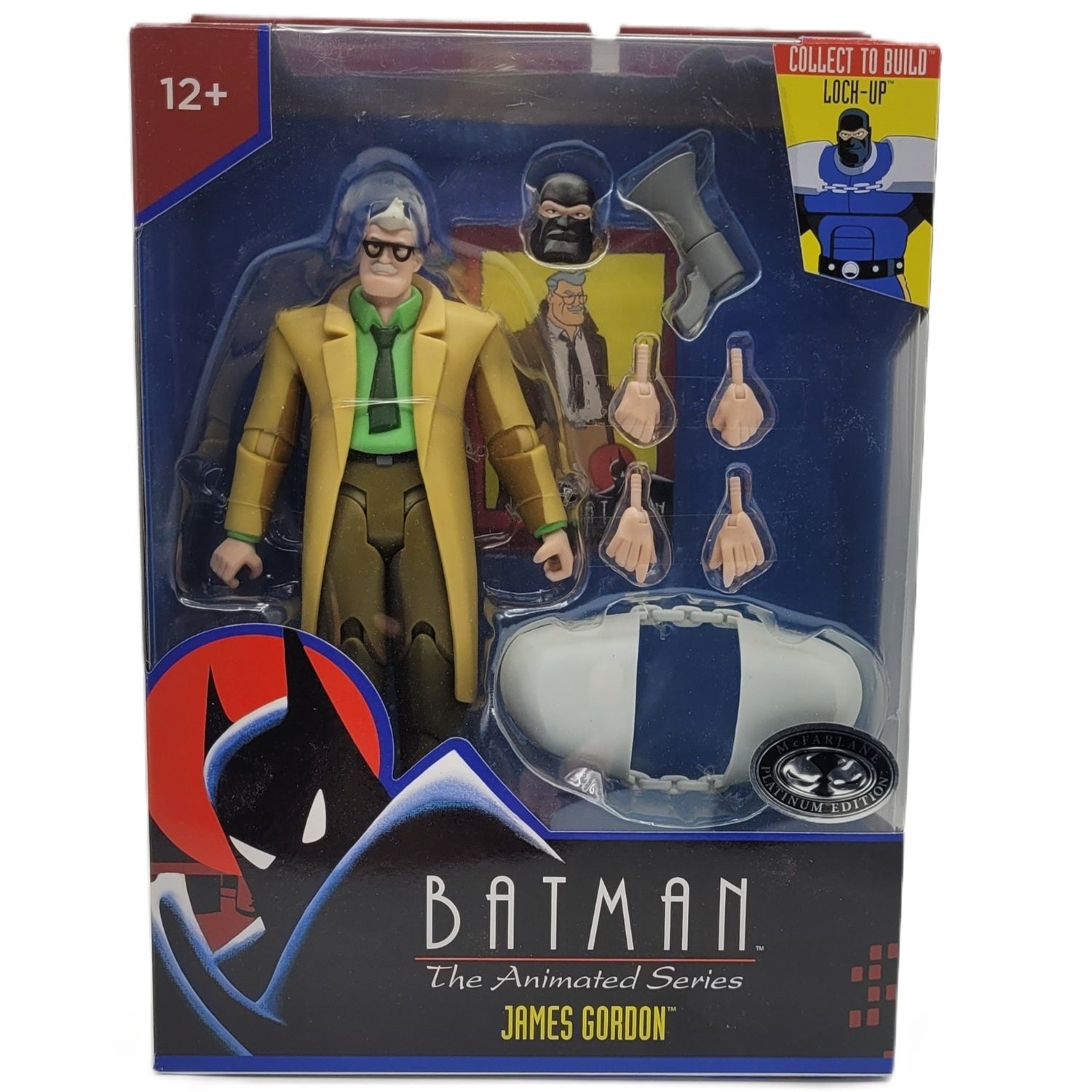 Batman the Animated Series figurine James Gordon Platinum Edition en boite