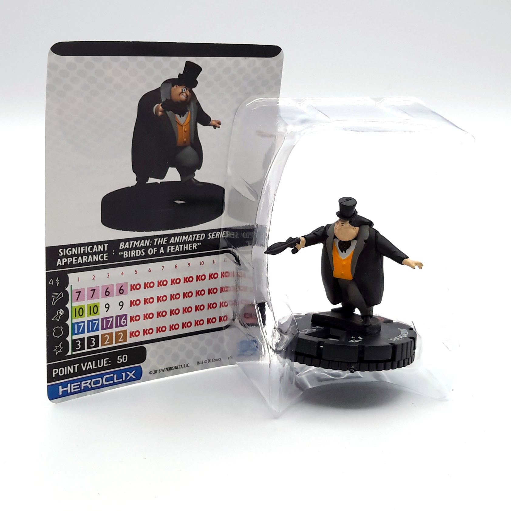 Batman, the animated series figurine Heroclix du Penguin