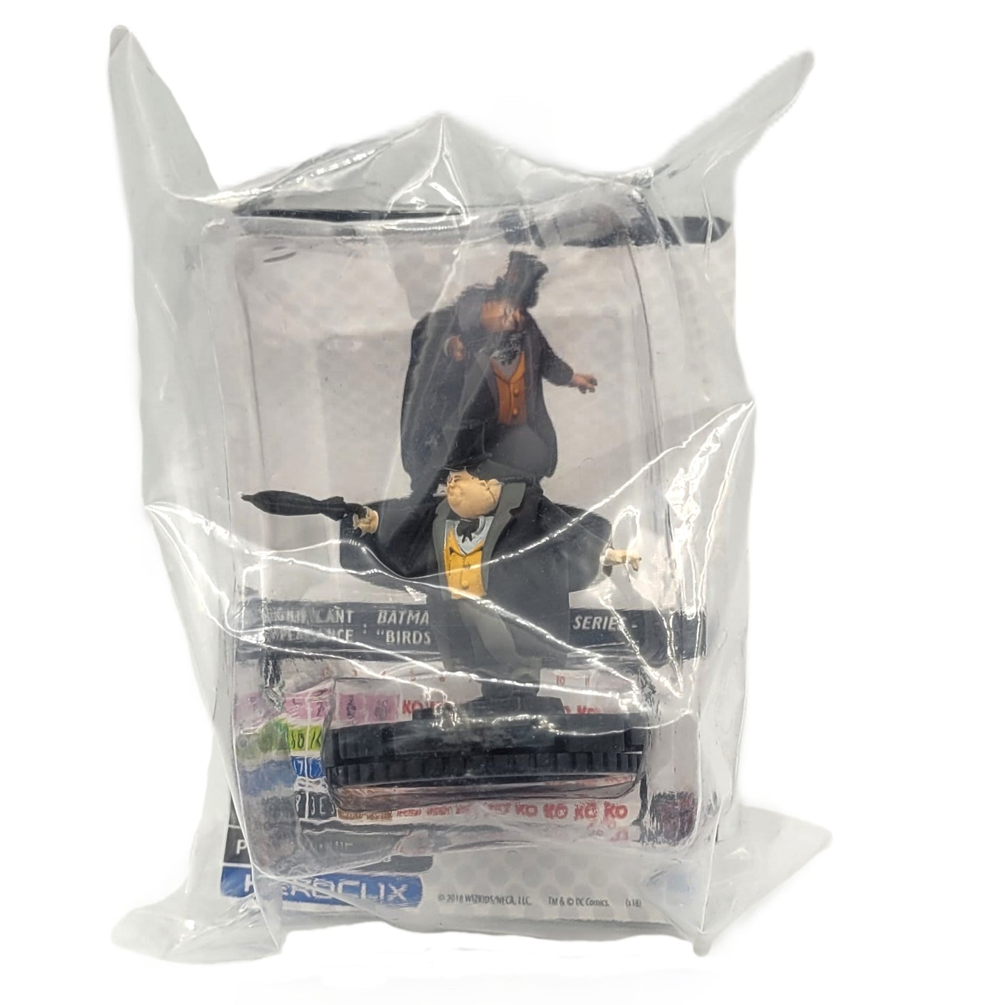 Batman, the animated series figurine Heroclix du Penguin dans son emballage