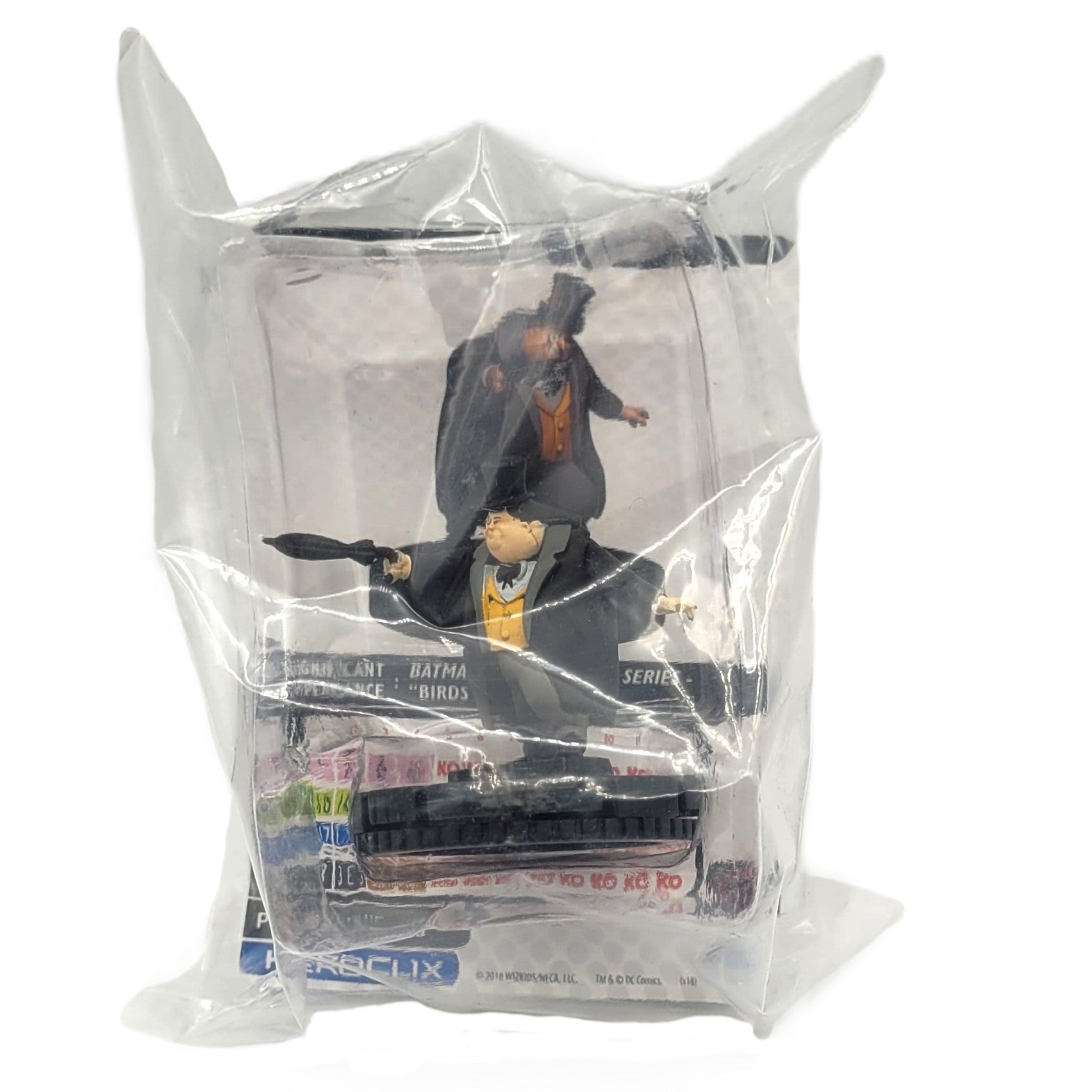 Batman, the animated series figurine Heroclix du Penguin dans son emballage