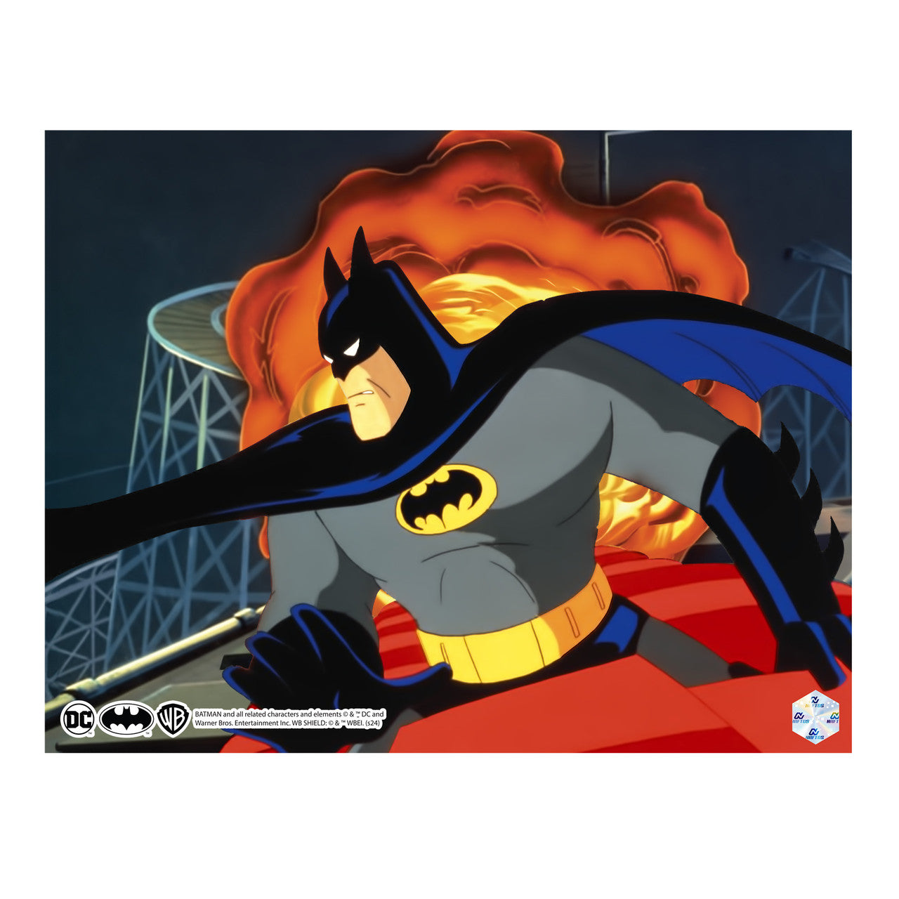 Batman the Animated Serie Animation Cel Batman 