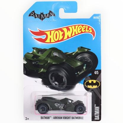 Batman Arkham Knight batmobile Hot Wheels de face