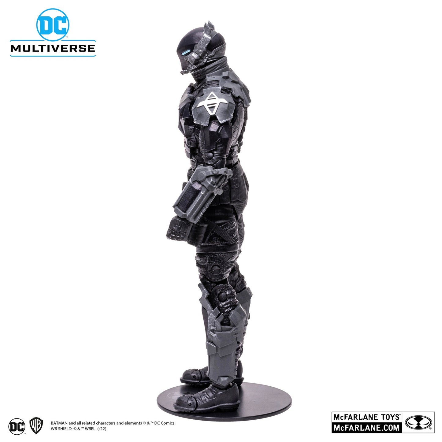 Batman, figurine Arkham Knight McFarlane de profil
