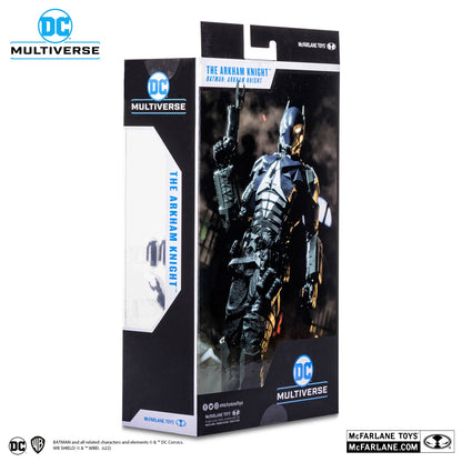 Batman, figurine Arkham Knight McFarlane arrière de la boite