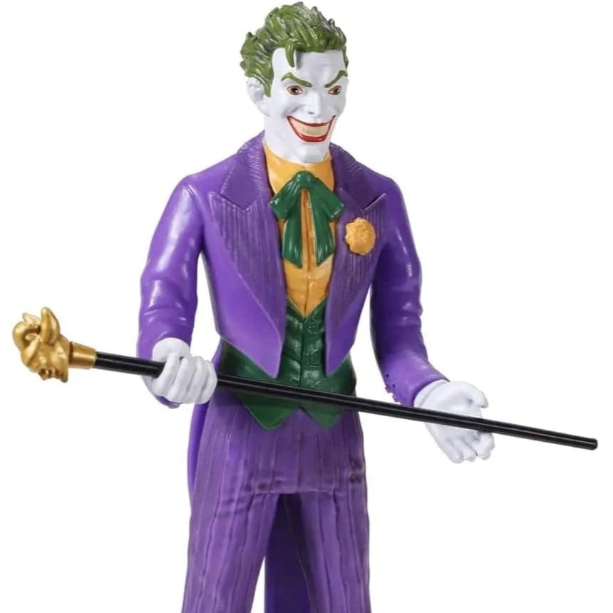 Batman, figurine Bendyfigs The Joker par Noble Collection en gros plan