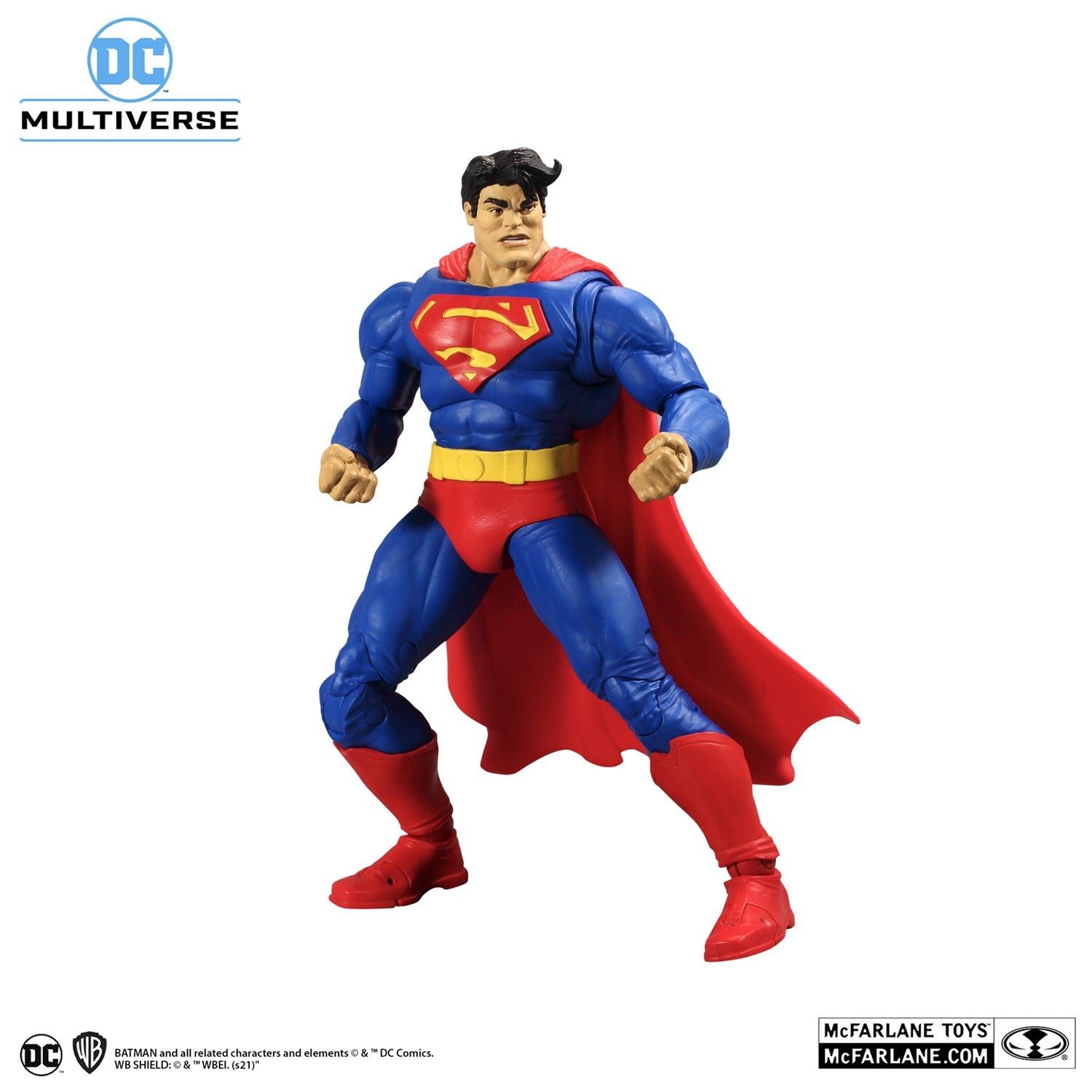 Batman the Dark Knight Returns figurine Superman McFarlane en action