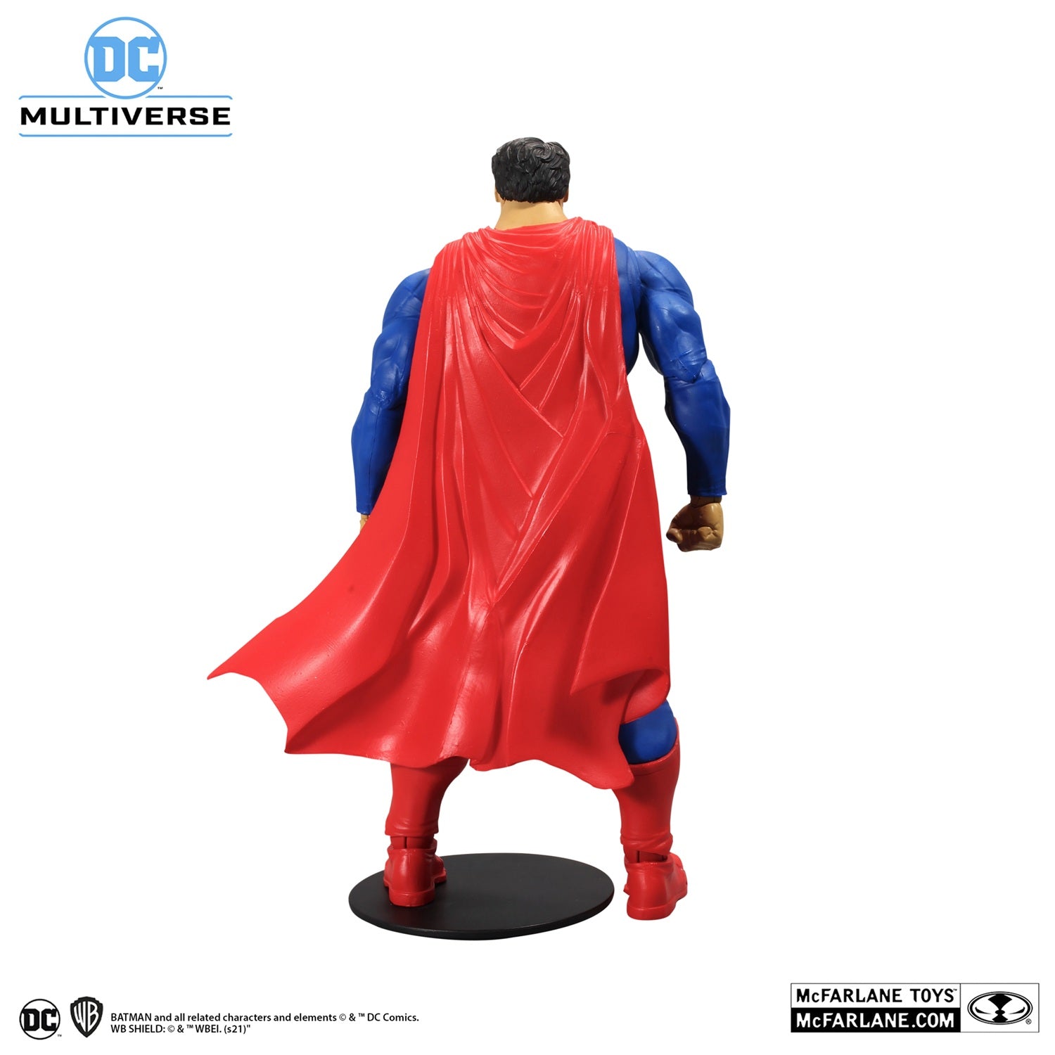Batman the Dark Knight Returns figurine Superman McFarlane de dos