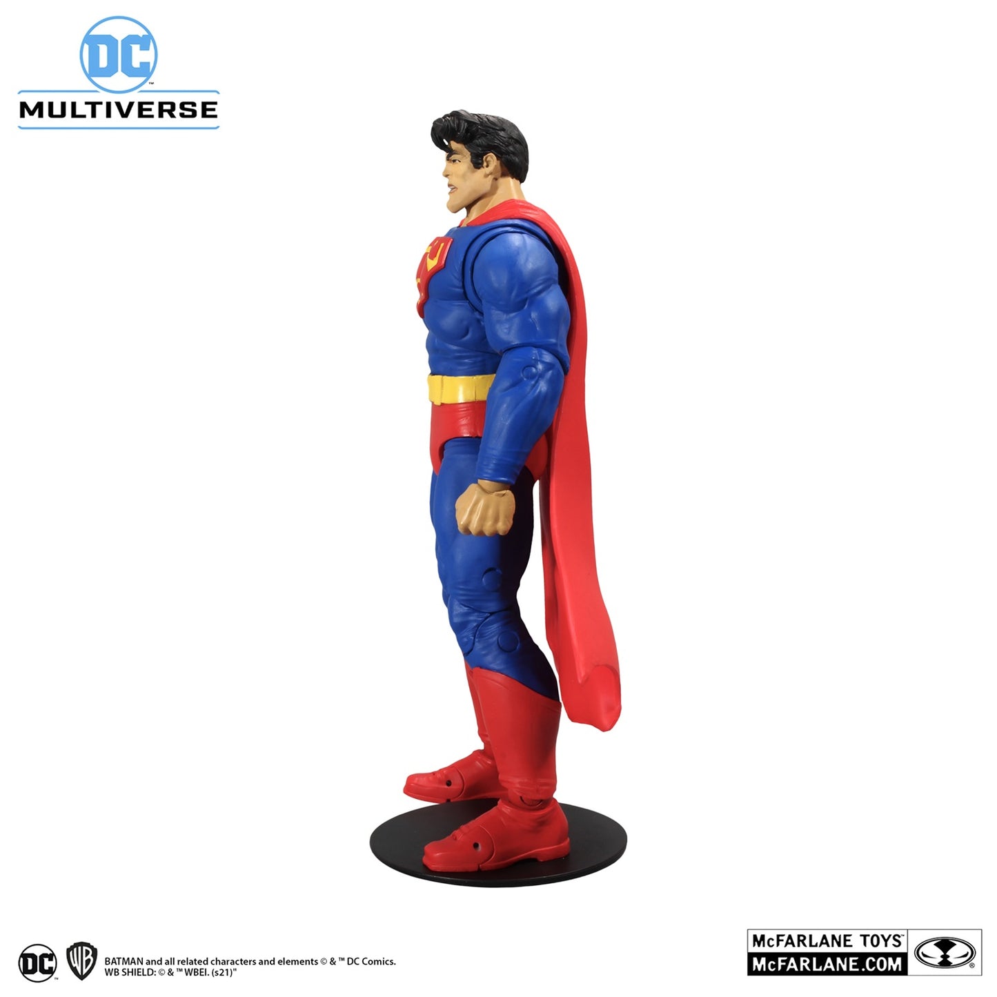 Batman the Dark Knight Returns figurine Superman McFarlane de profil