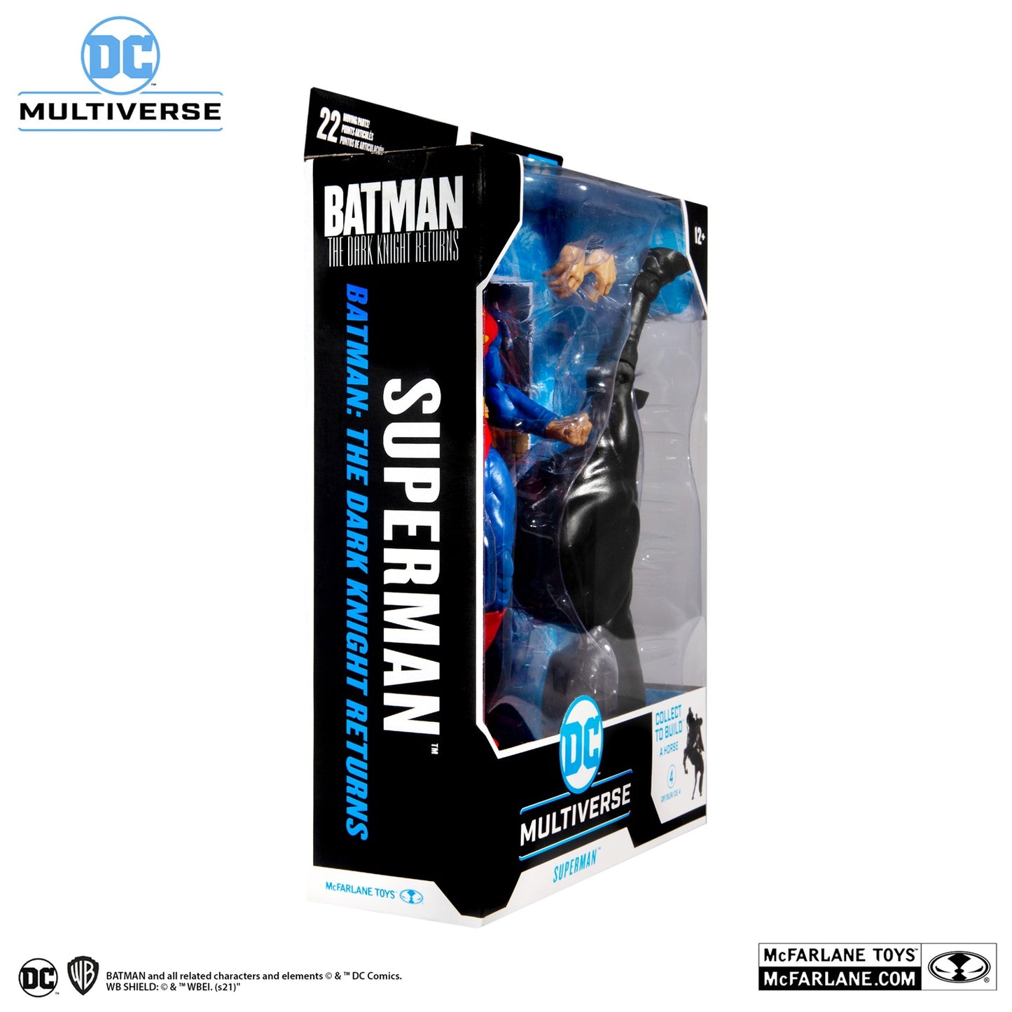 Batman the Dark Knight Returns figurine Superman McFarlane boite de 3/4