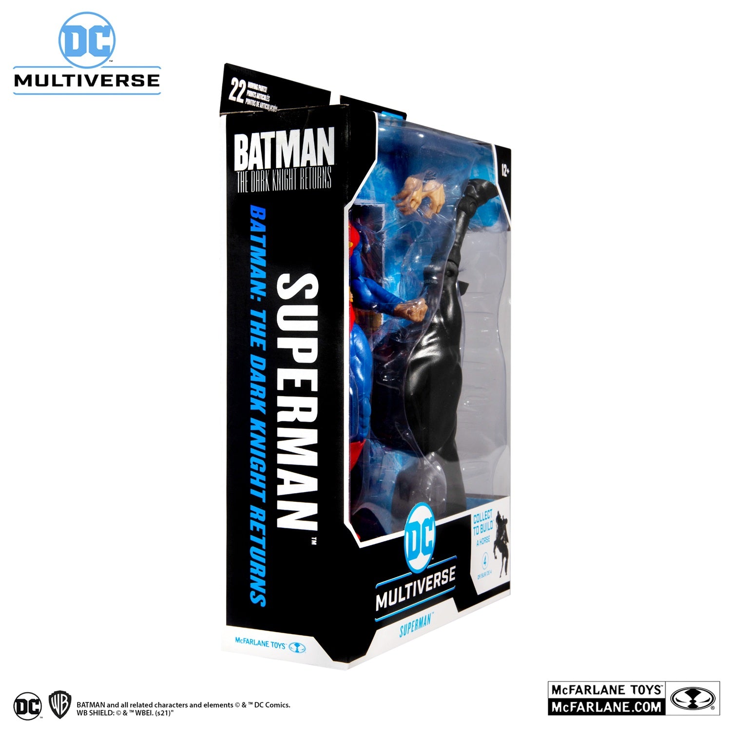 Batman the Dark Knight Returns figurine Superman McFarlane boite de 3/4