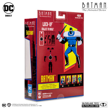 Batman the Animated Series figurine Batman McFarlane arrière de la boite