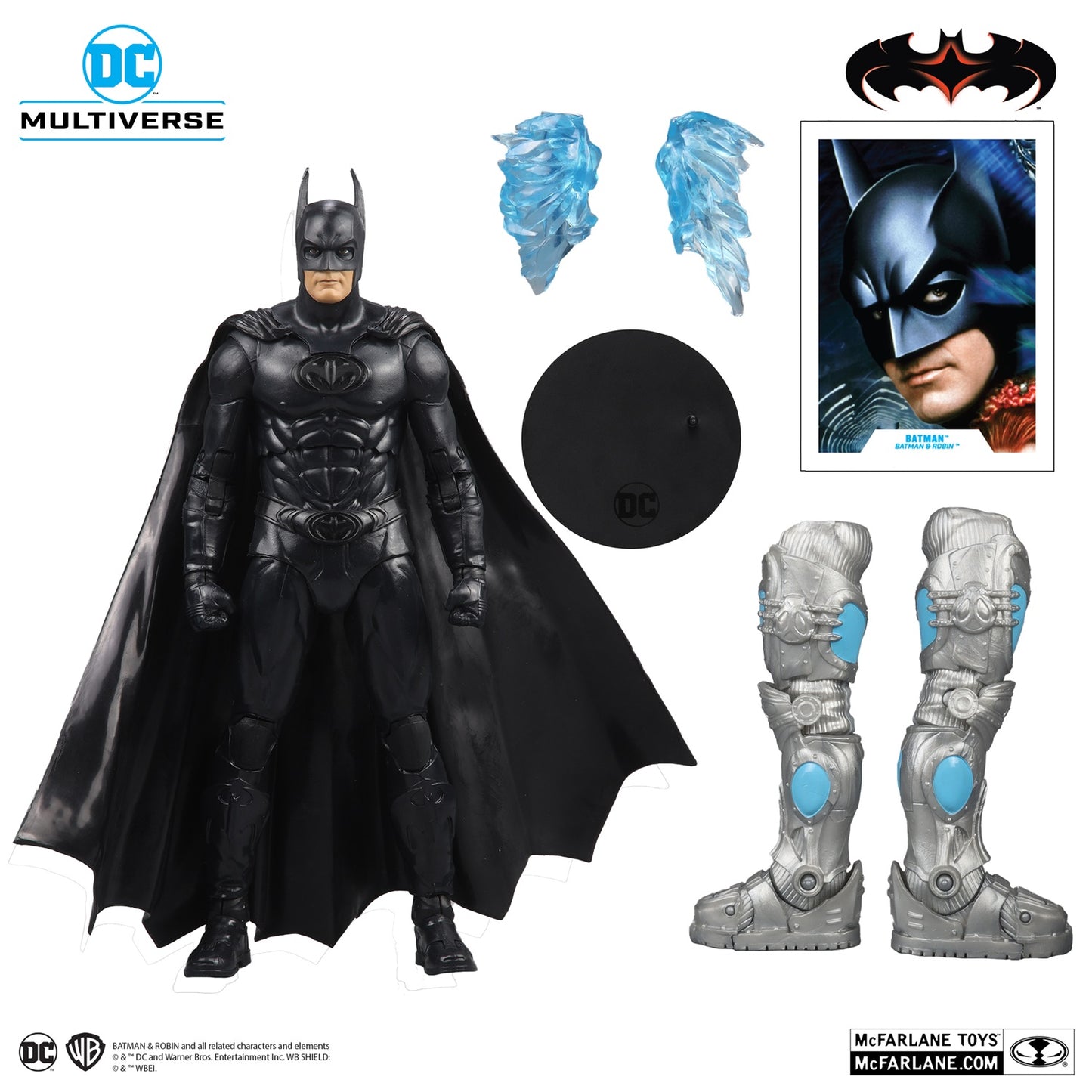 Batman & Robin, figurine Batman McFarlane avec accessoires