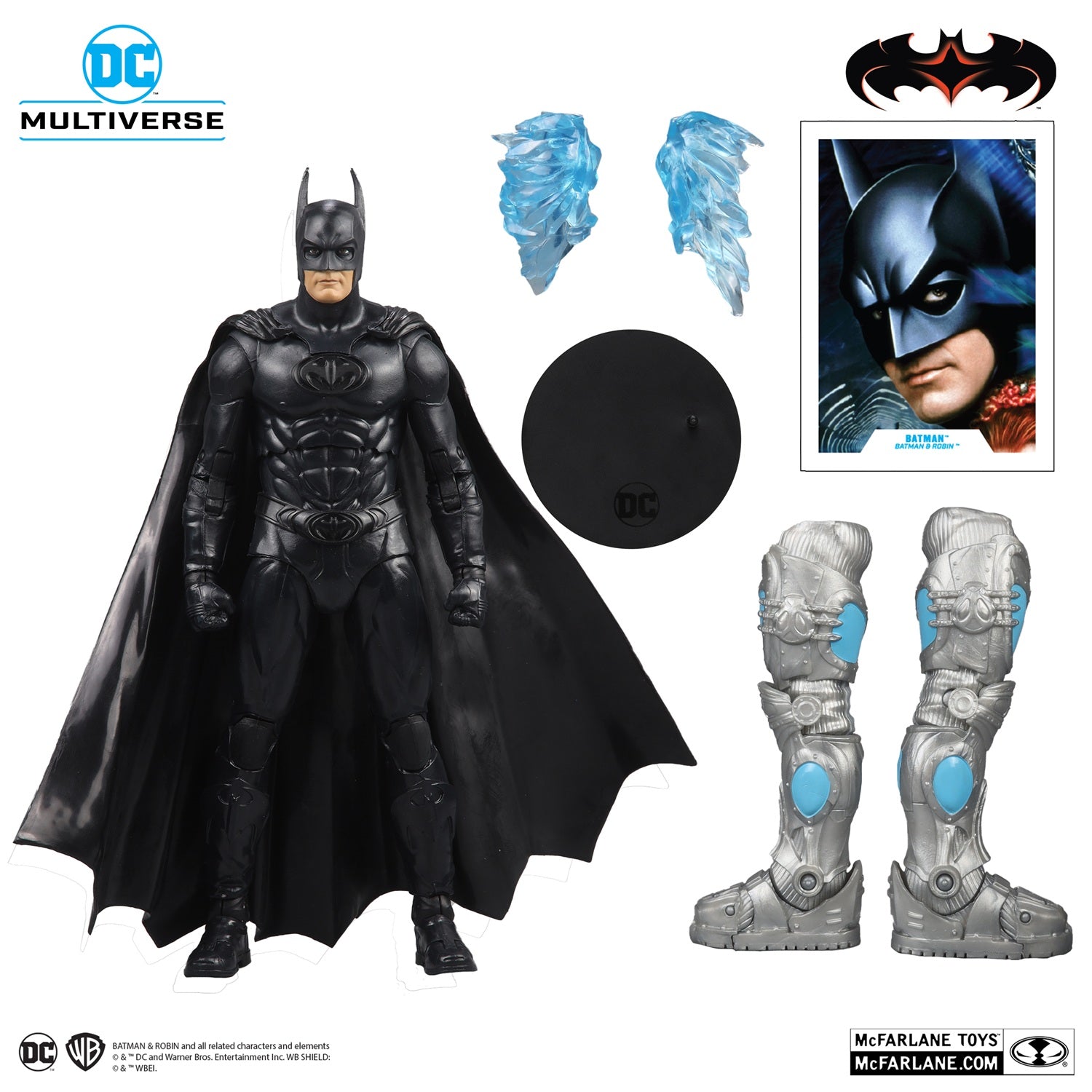 Batman & Robin, figurine Batman McFarlane avec accessoires