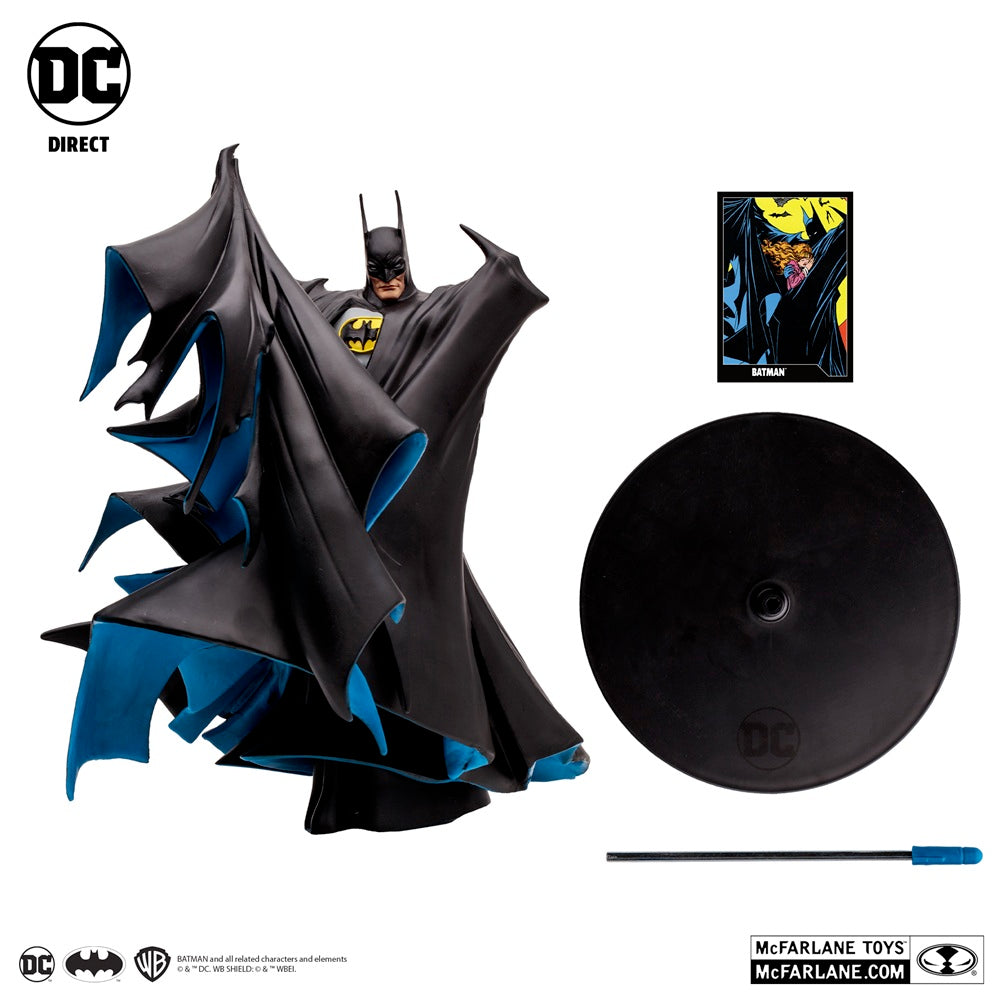 Figurine 12" Batman noir par Todd McFarlane avec accessoires