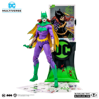 Batman Three Jokers, 7" Batgirl Gold Label DC Multiverse Action Figure (McFarlane)