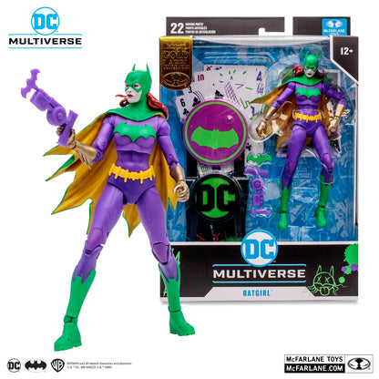 Batman Three Jokers, 7" Batgirl Gold Label DC Multiverse Action Figure (McFarlane)