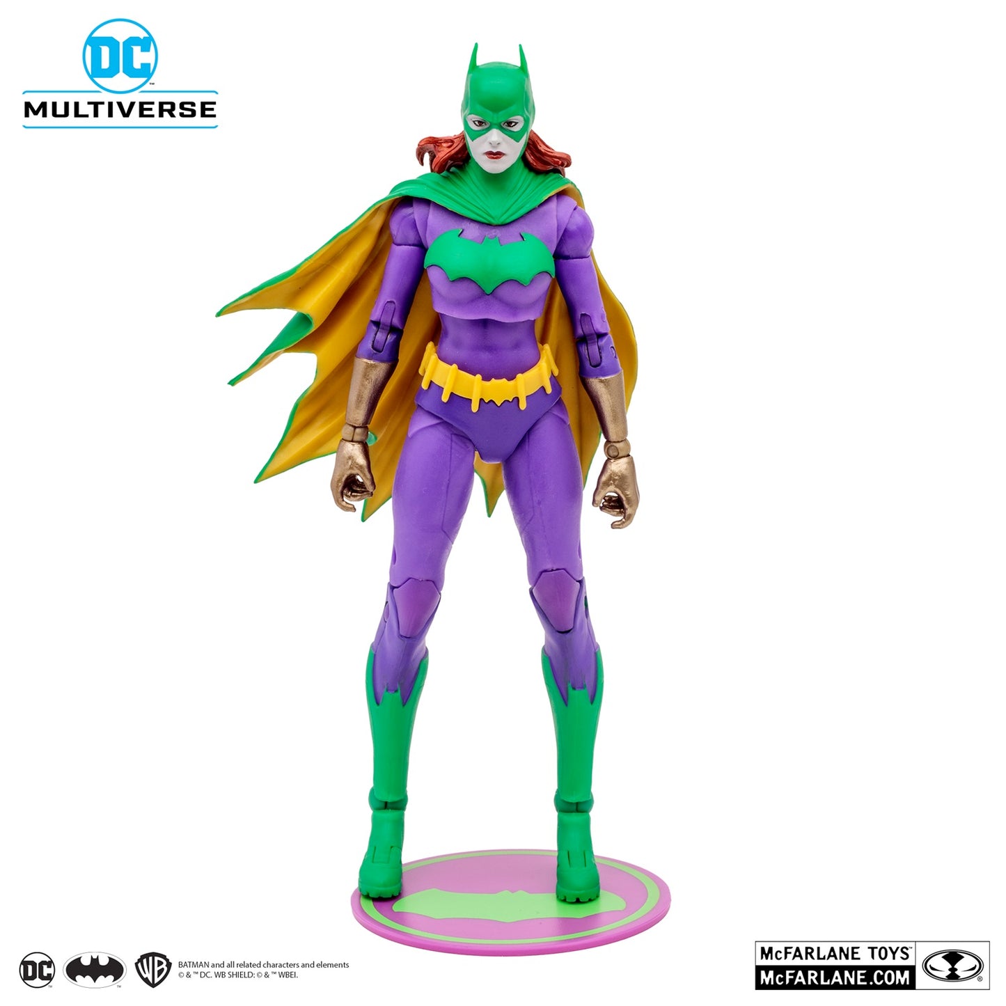 Batman Three Jokers, 7" Batgirl Gold Label DC Multiverse Action Figure (McFarlane)