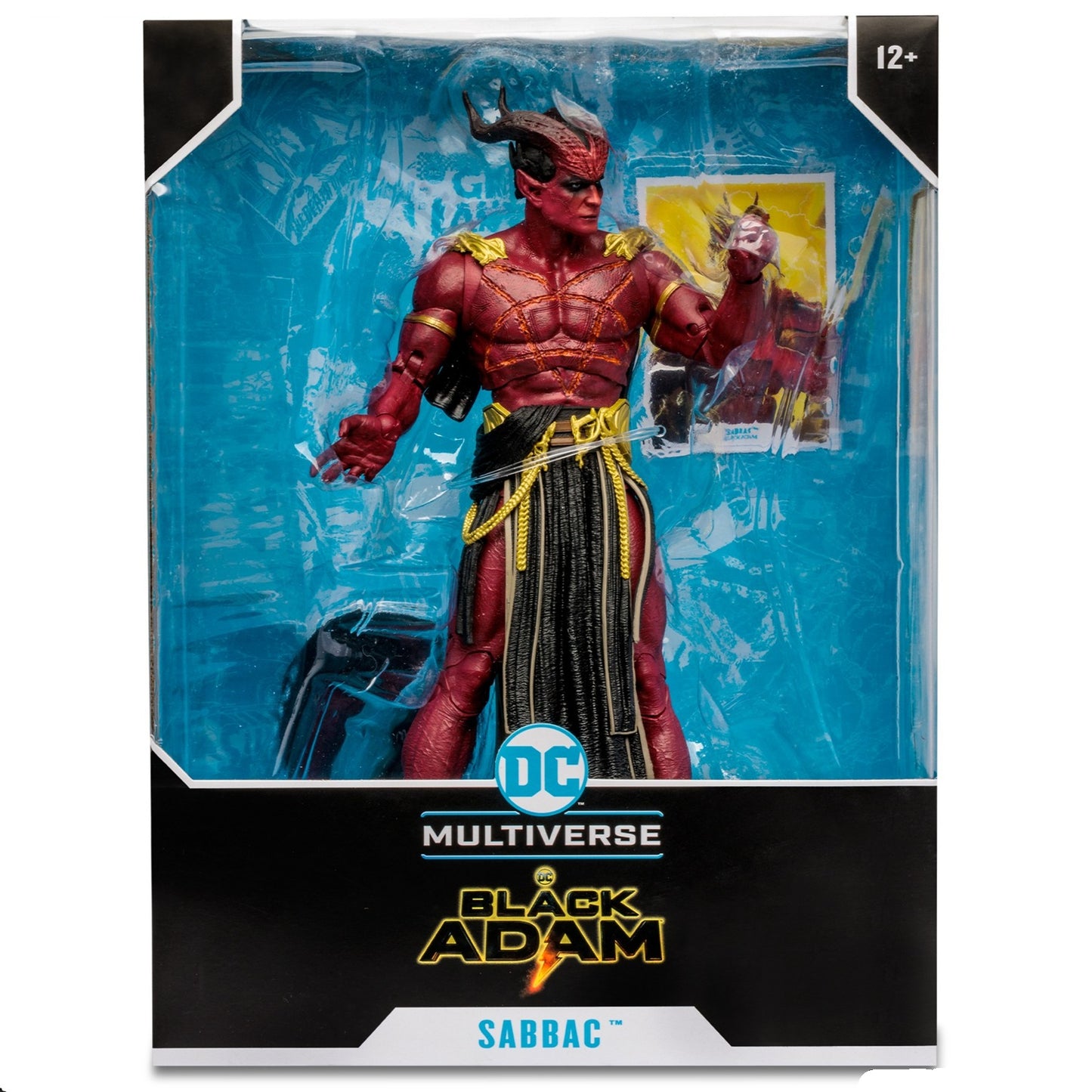 Black Adam figurine Megafig Sabbac McFarlane en boite