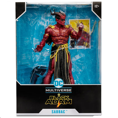 Black Adam figurine Megafig Sabbac McFarlane en boite