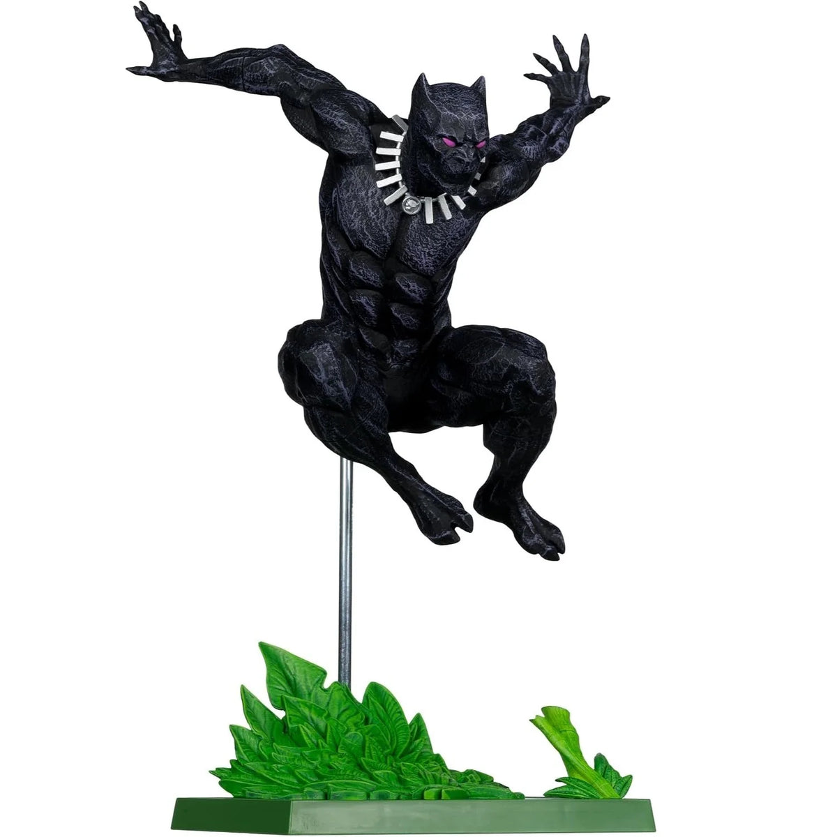Marvel Collection, figurine de Black Panther avec comic échelle 1:6 vue de 3/4