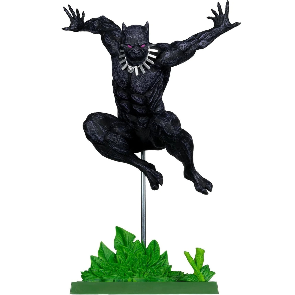 Marvel Collection, figurine de Black Panther avec comic échelle 1:6 vue de face