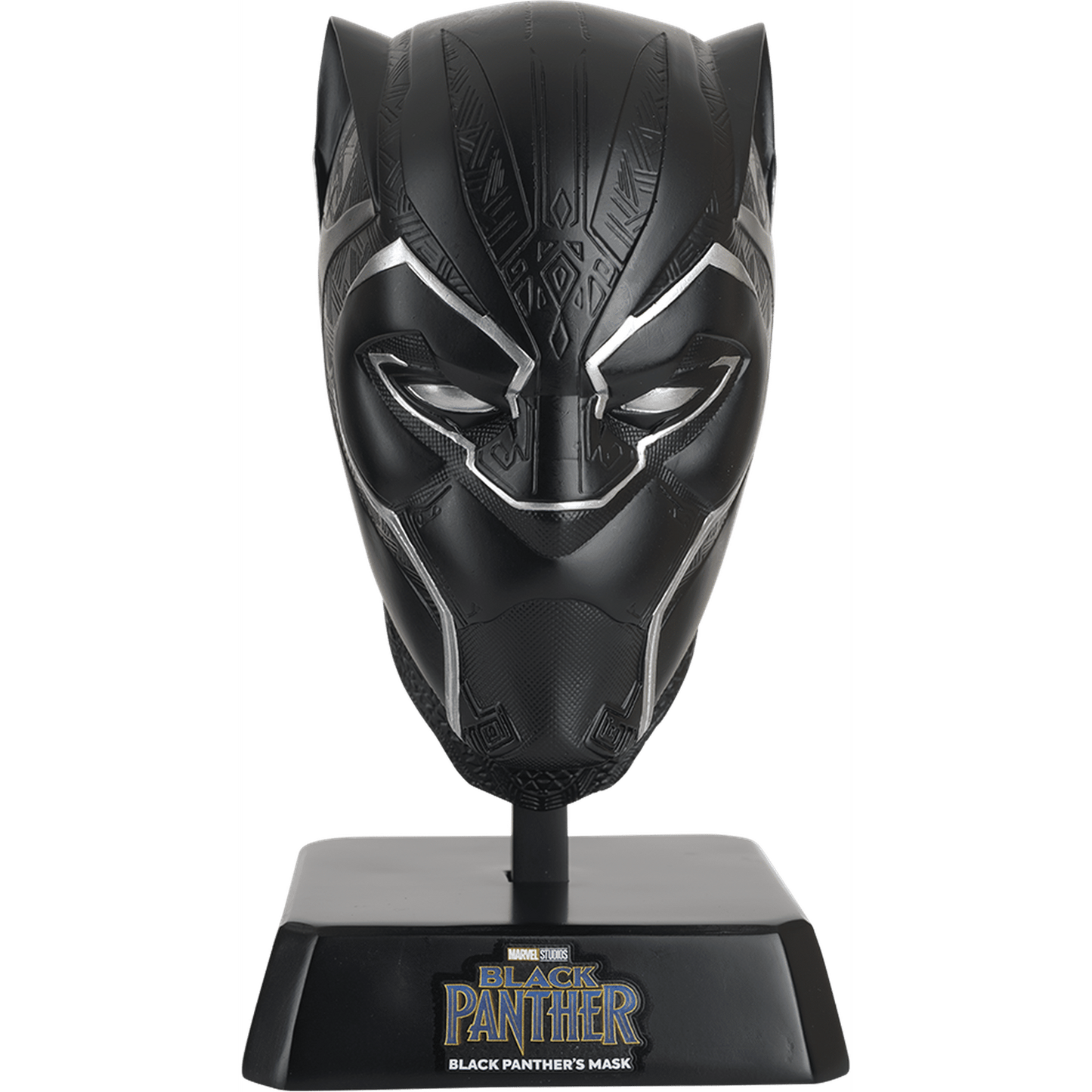Masque de Black Panther échelle 1:2 Eaglemoss de face