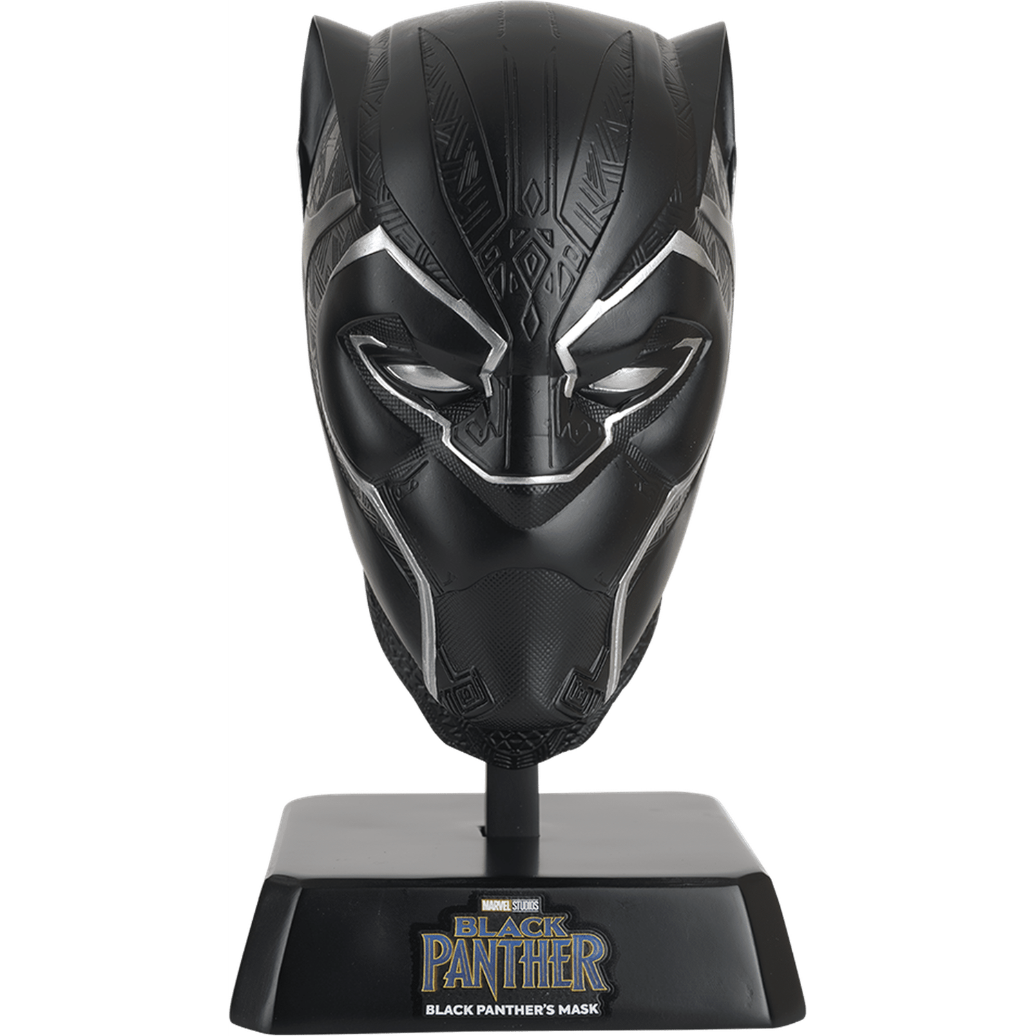 Masque de Black Panther échelle 1:2 Eaglemoss de face