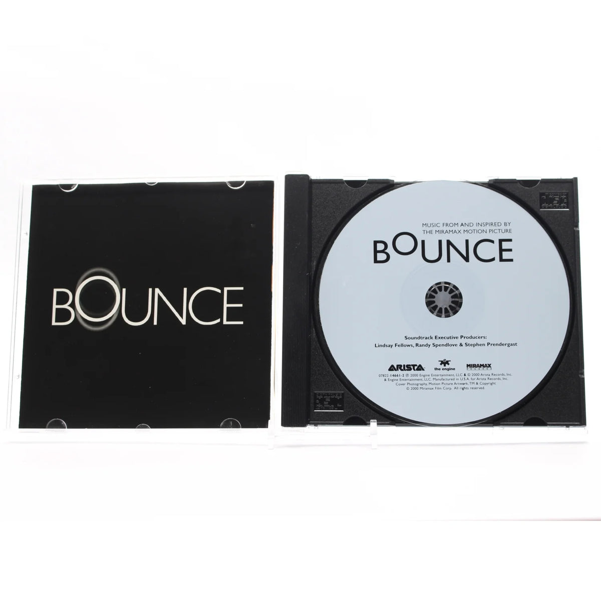 Musique inspirée du film Bounce vu du boitier ouvert