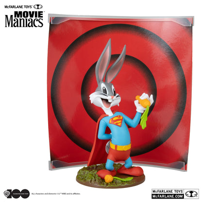 Figurine Movie Maniacs Bugs Bunny McFarlane avec sa carotte