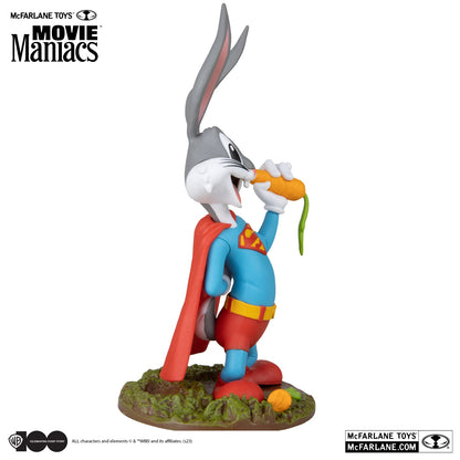Figurine Movie Maniacs Bugs Bunny McFarlane de profil