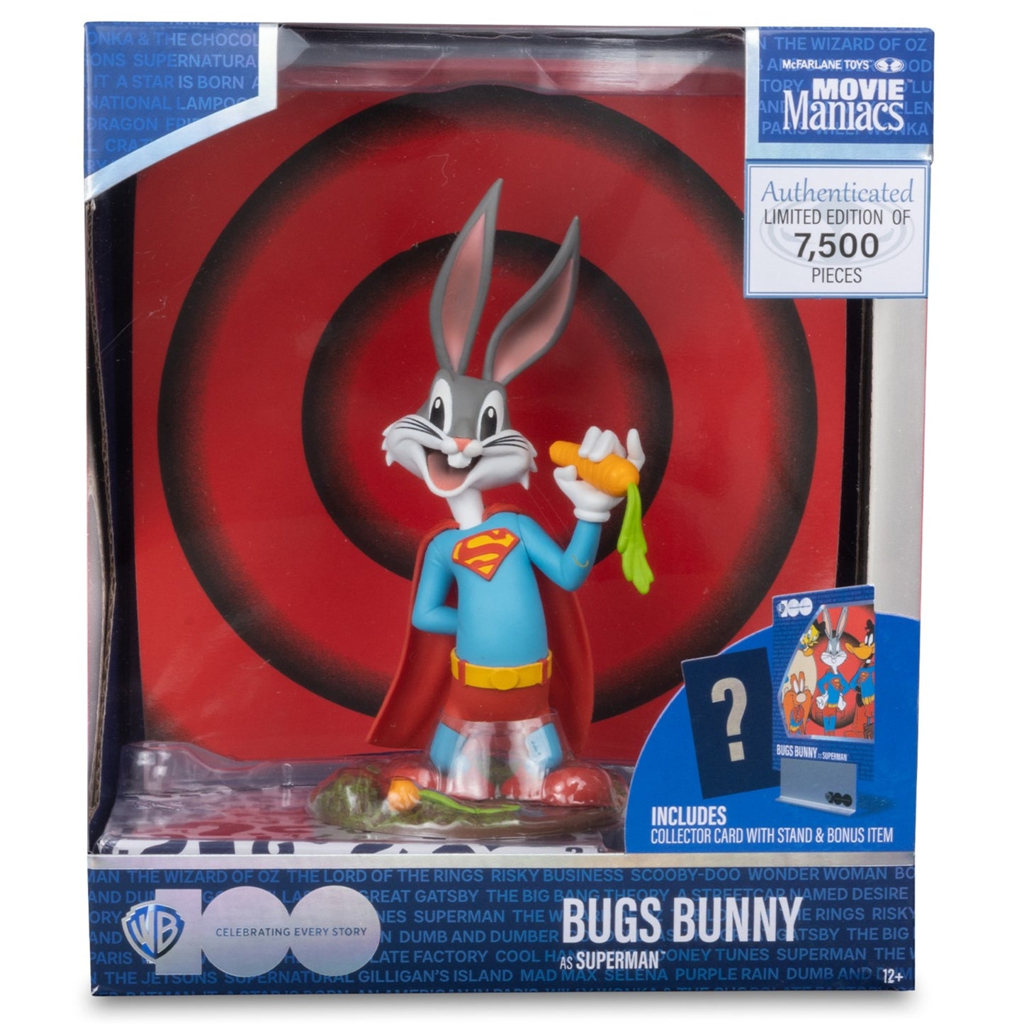 Figurine Movie Maniacs Bugs Bunny McFarlane en boite