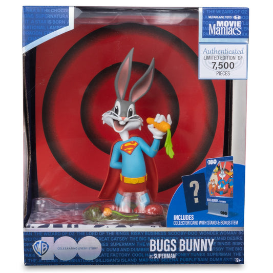 Figurine Movie Maniacs Bugs Bunny McFarlane en boite