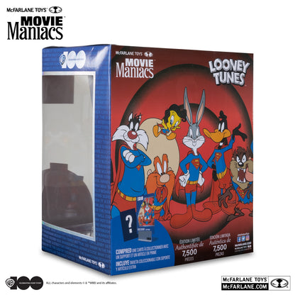 Figurine Movie Maniacs Bugs Bunny McFarlane arrière de la boite