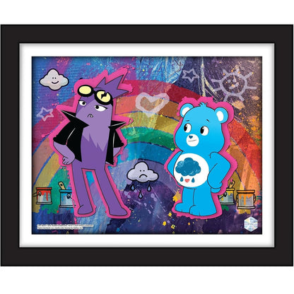 Care Bears Pop Art Animation Cel Artist Edition Ed Heck vu avec le cadre