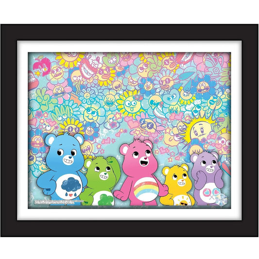 Care Bears Pop Art Animation cel Griffin Goodman Artist Edition dans le cadre