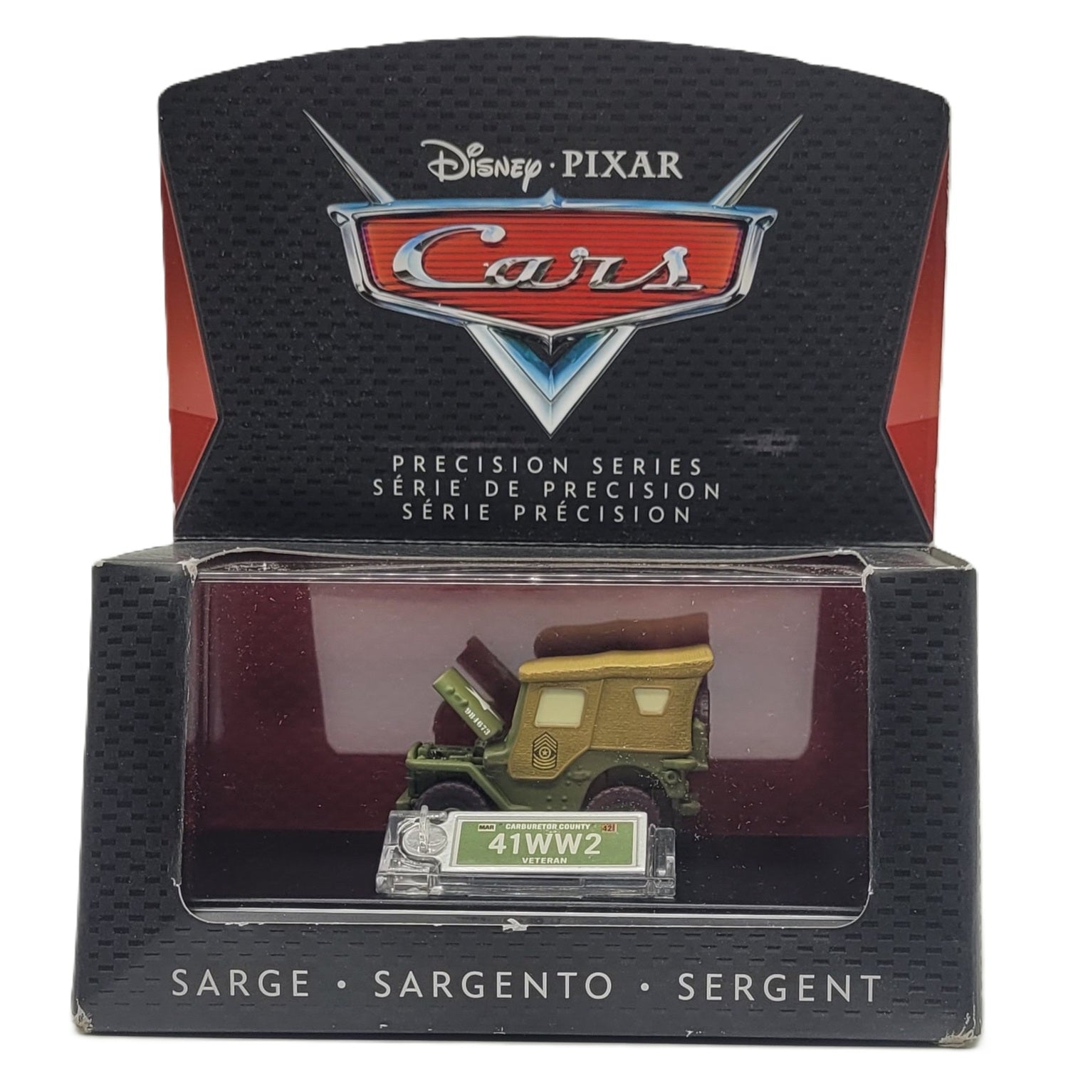 Cars, auto Precision Series Sergent (Mattel) en boite