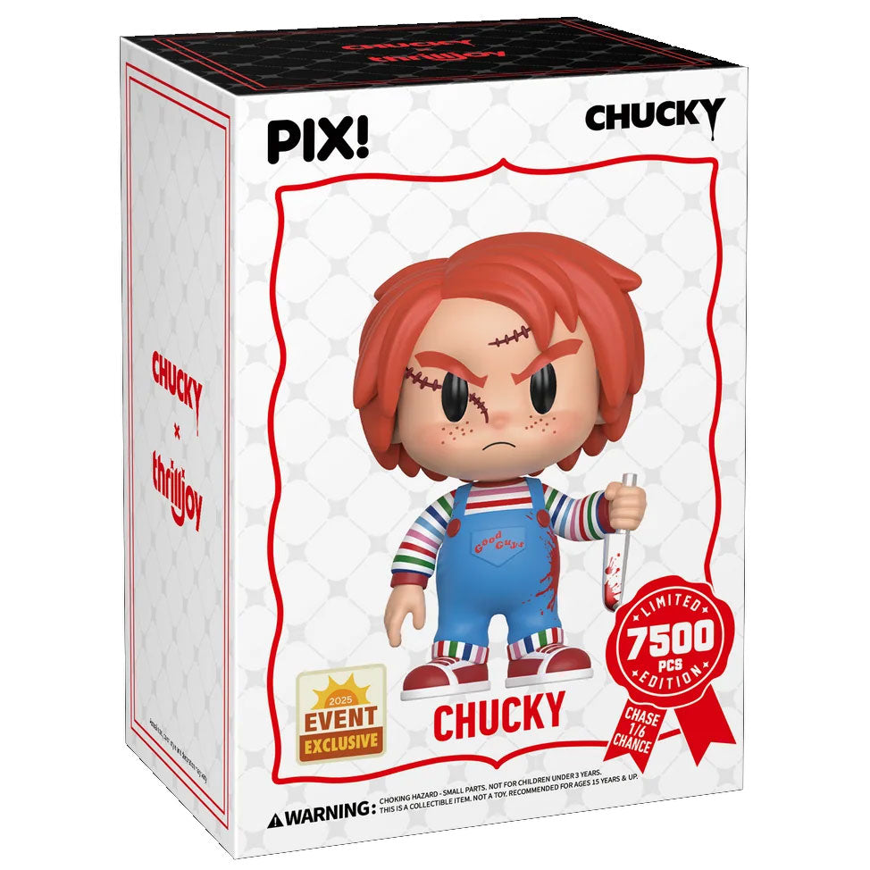 Chucky, Pix Figurine! 5" Chucky 7500 ex. (Thrilljoy)
