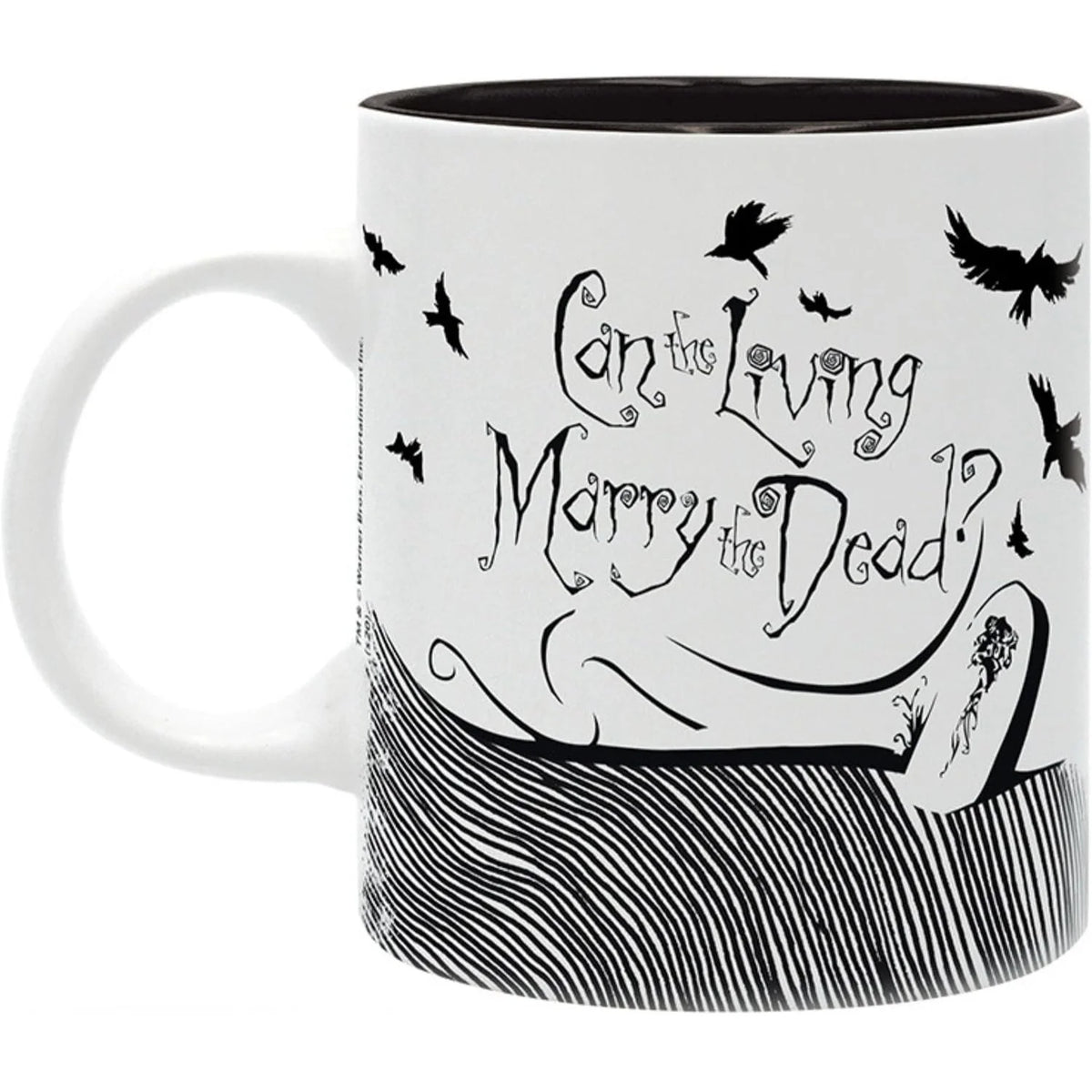Tasse Corpse Bride avec Victor et Emily vue de derrière