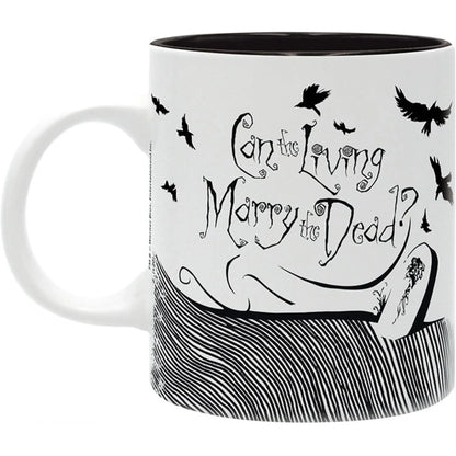 Tasse Corpse Bride avec Victor et Emily vue de derrière