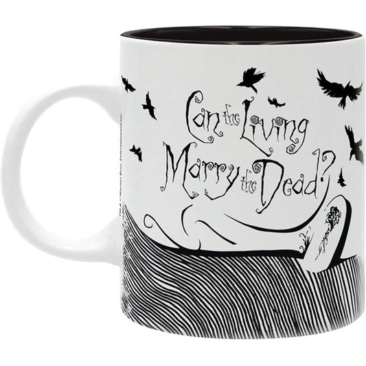 Tasse Corpse Bride avec Victor et Emily vue de derrière