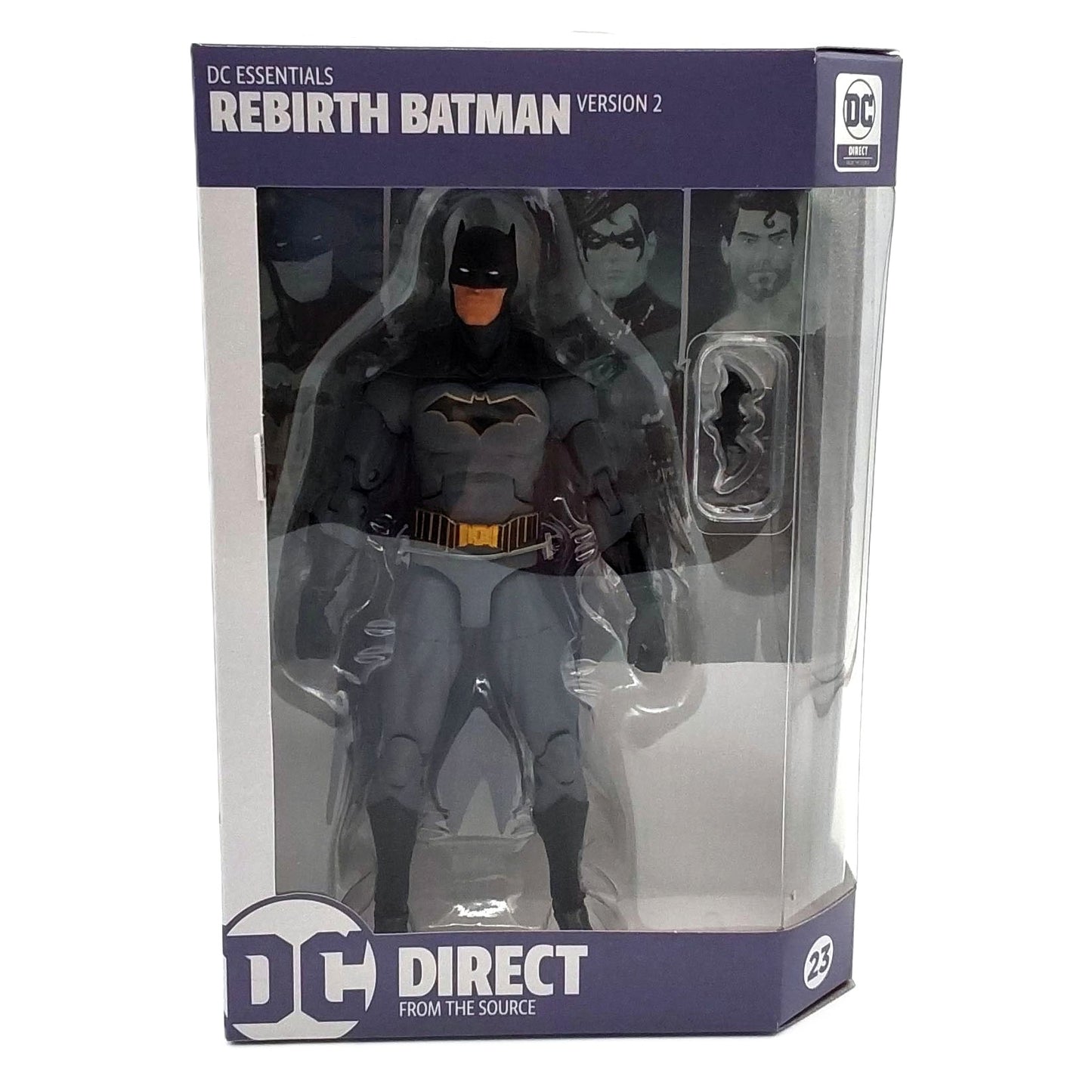 DC Essentials figurine Rebirth Batman Version 2 en boite