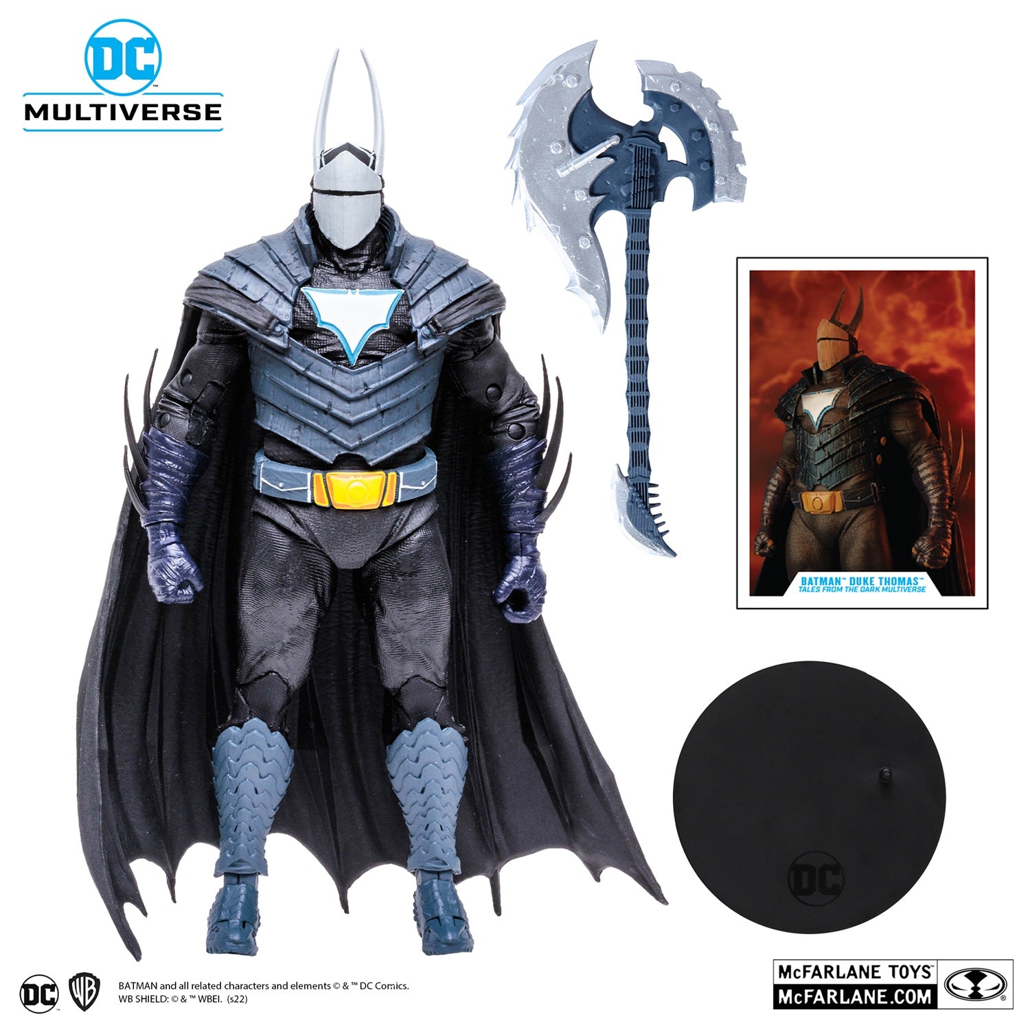 Batman TalesFrom the Dark Multiverse figurine Duke Thomas McFarlane avec accessoires
