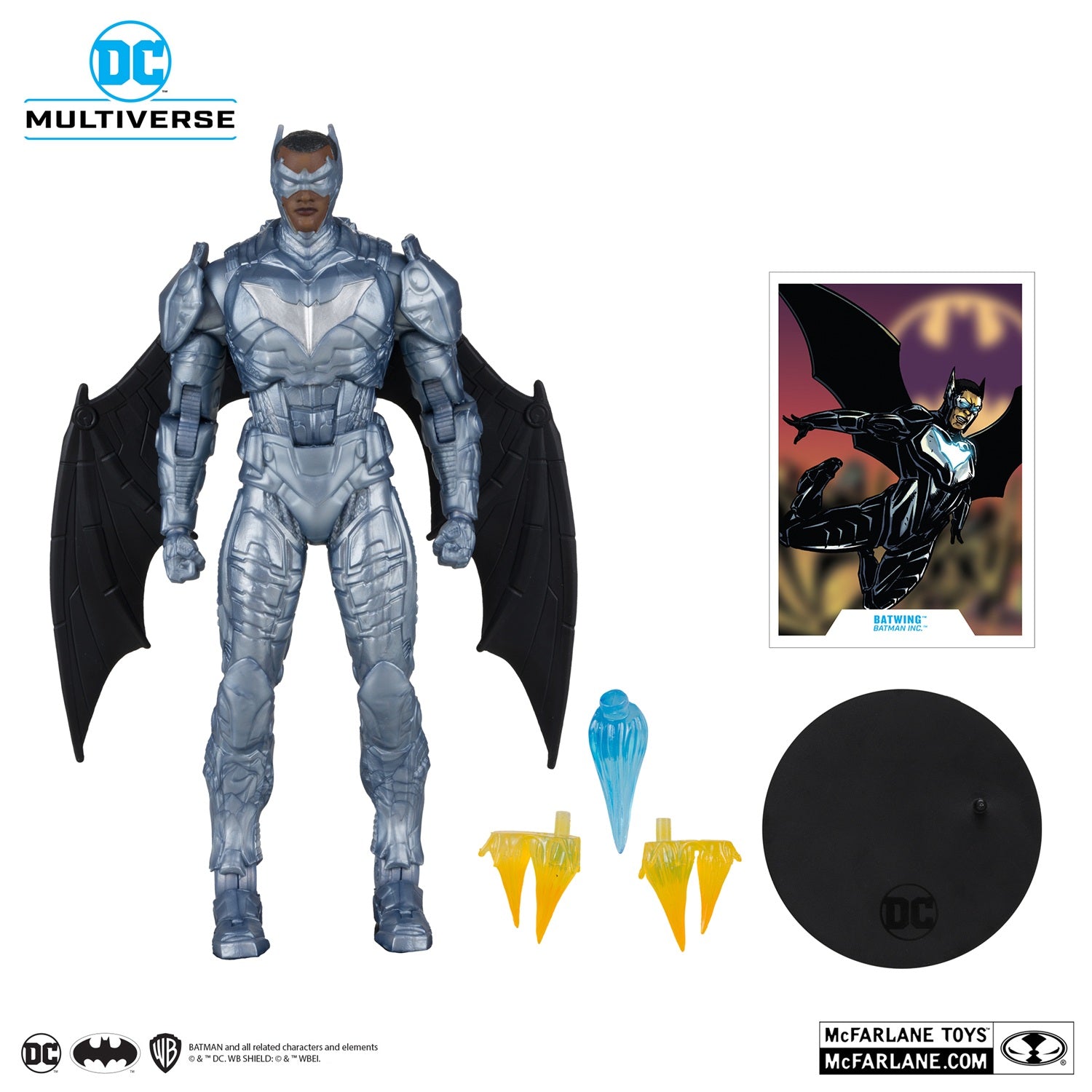 Batman Inc figurine Batwing McFarlane avec accessoires